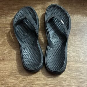 Nike Black Slide Sandals